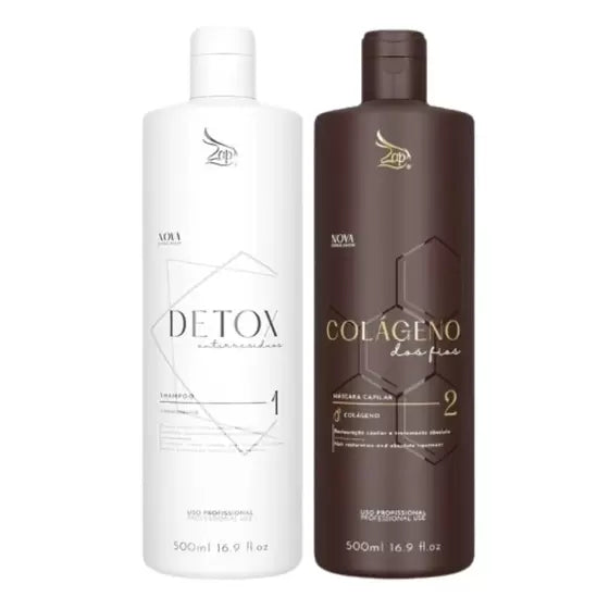 Kit Progressiva ZAP Colágeno dos Fios 500ml