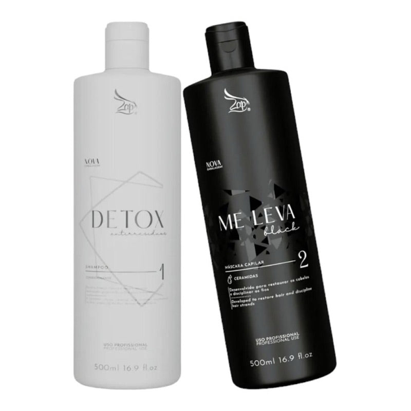 Kit Progressiva ZAP Me Leva Black 500ml