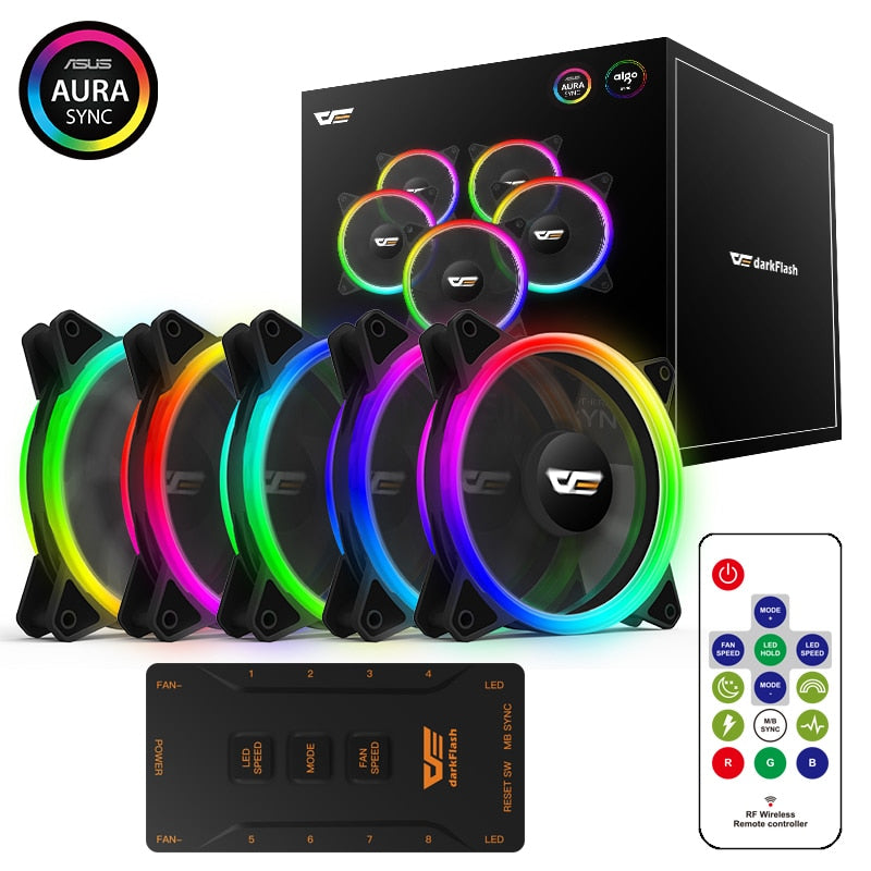 Fan ventilador Aigo Darkflash - Peramore