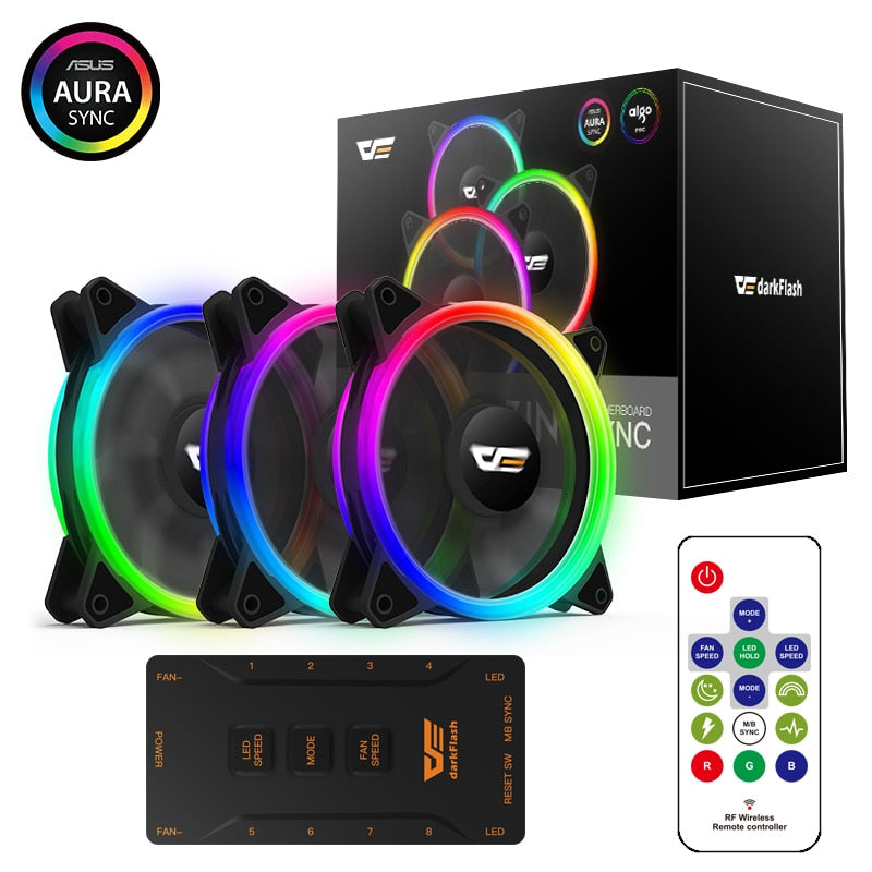 Fan ventilador Aigo Darkflash - Peramore
