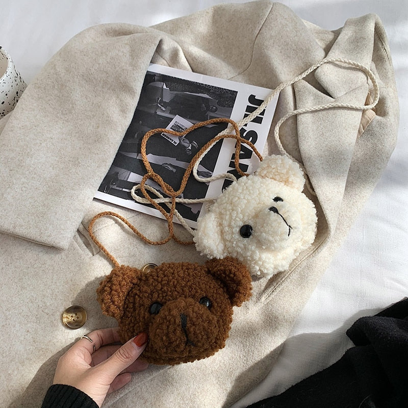 Bolsa infantil - ursinho de pelúcia - Peramore